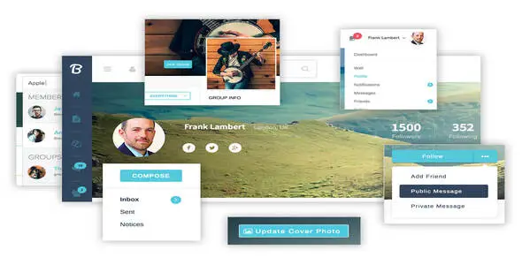 BuddyPress Boss WordPress Theme