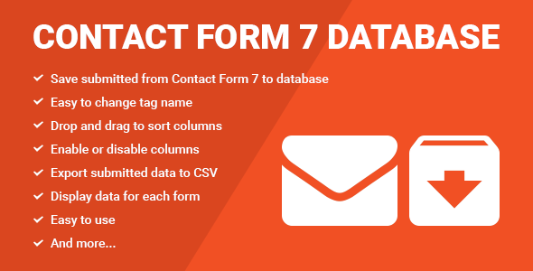 Contact Form 7 – Database Pro