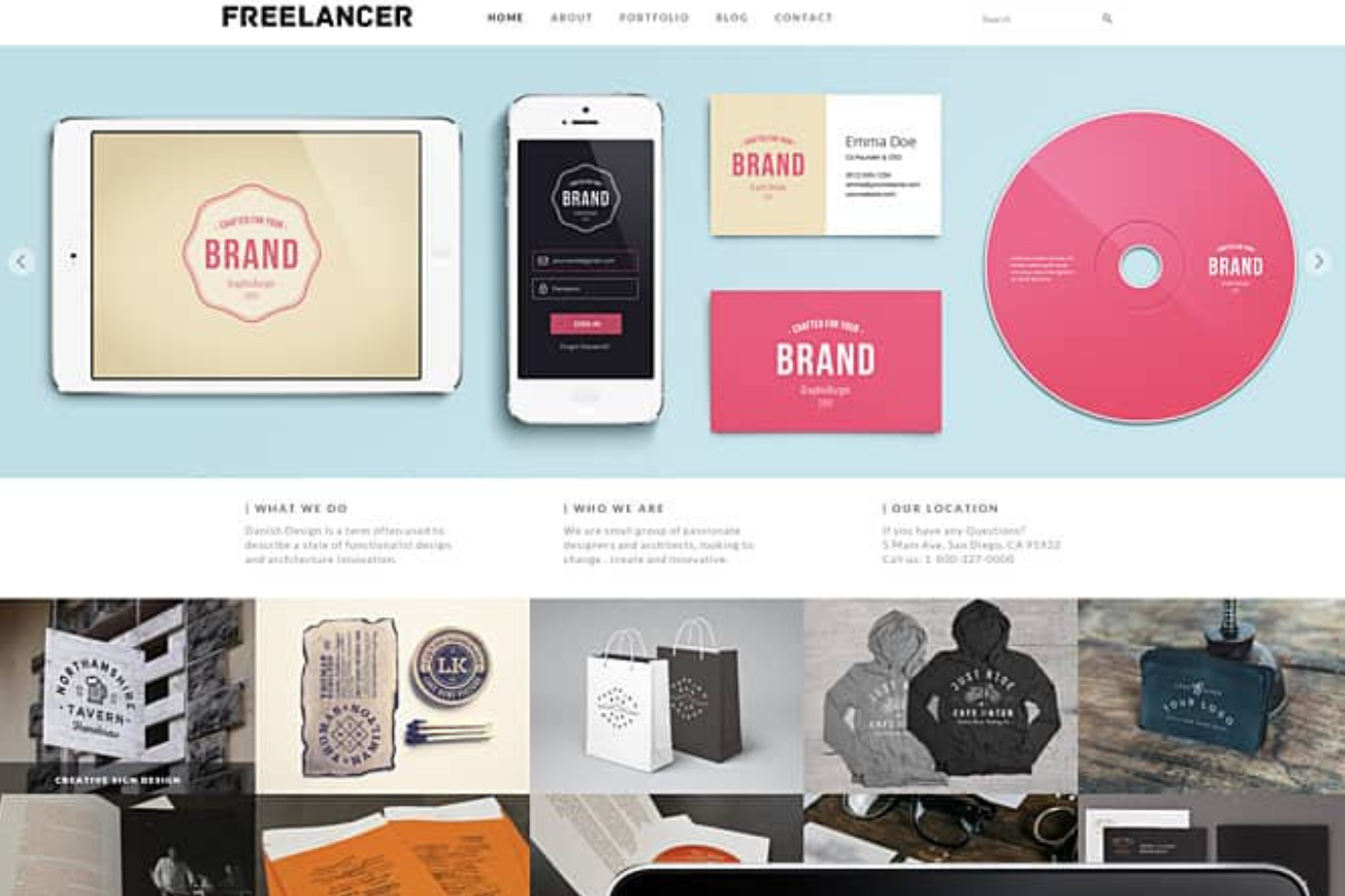 Dessign – Freelancer Responsive Premium WordPress Theme