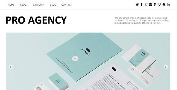 Dessign – Pro Agency Responsive Premium WordPress Theme
