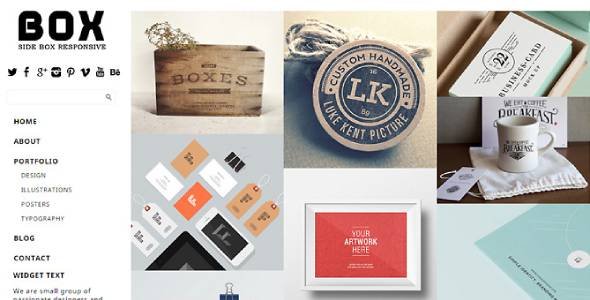 Dessign – Side Box Responsive Premium WordPress Theme