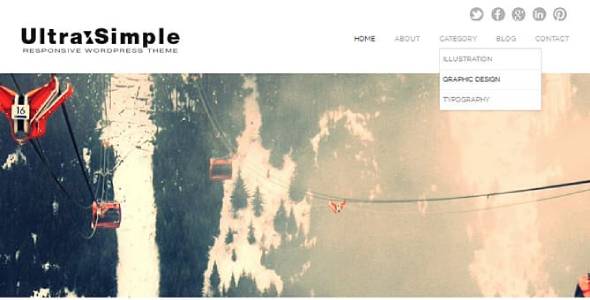 Dessign – UltraSimple Responsive WordPress Theme