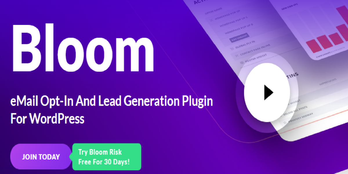 Elegant Themes Bloom Email Opt-Ins