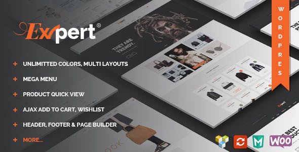 Expert – Clean eCommerce WordPress Theme