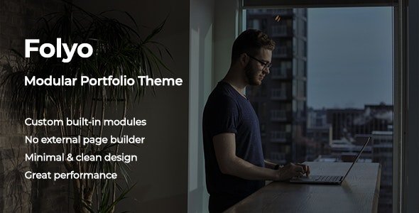 Folyo – Modular Portfolio WordPress Theme