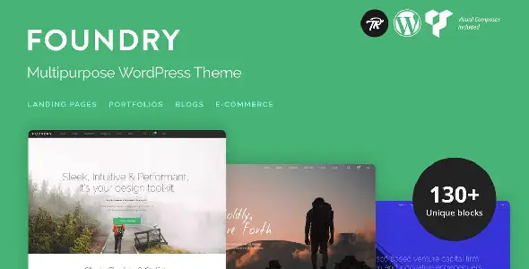 Foundry – Multipurpose, Multi-Concept WordPress Theme