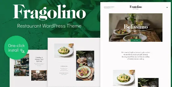 Fragolino – Exquisite Restaurant WordPress Theme