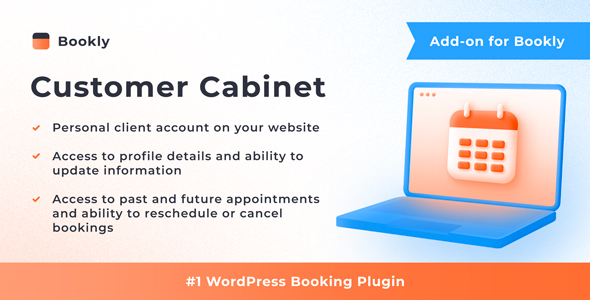 GDPR Solution Bookly Customer Cabinet – Addon