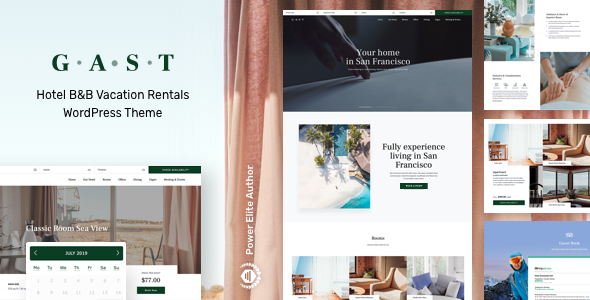 Gast – Hotel Booking WordPress Theme
