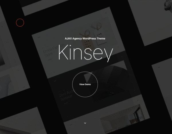 Kinsey – Creative AJAX Elementor Theme