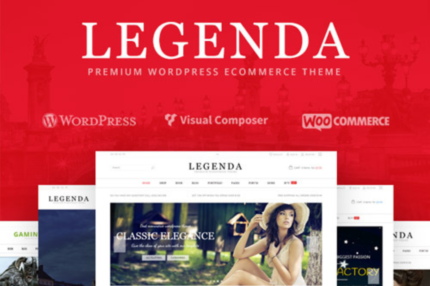 Legenda Responsive Multi-Purpose WordPress Theme