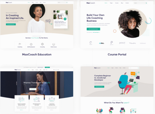 MaxCoach Online Courses & Education WP Theme