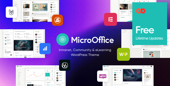 Micro Office – Extranet & Intranet WordPress Theme