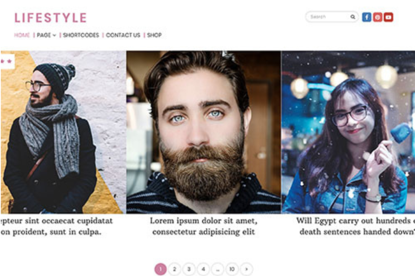 MyThemeShop Lifestyle WordPress Theme