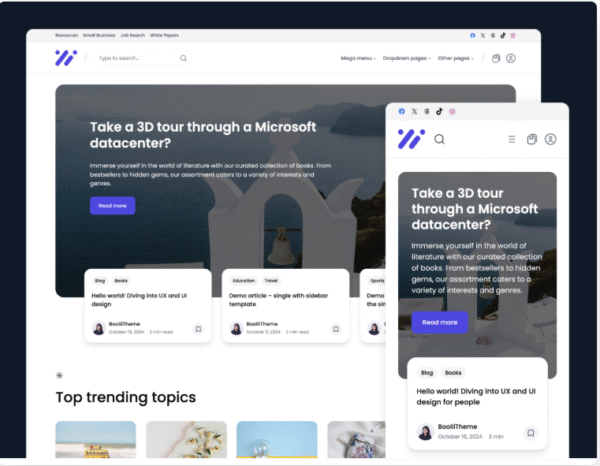 Ncmaz – News Magazine & Podcast WordPress Theme