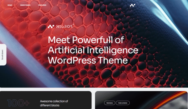 Neuros AI Agency & Technology WordPress Theme
