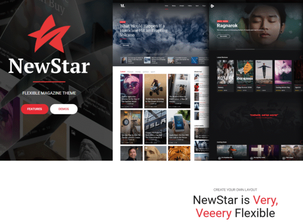 NewStar – Magazine & News WordPress Theme