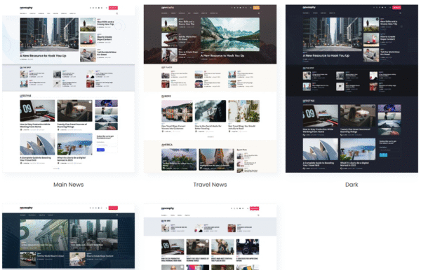 Newsophy – Fast and Easy to Use WordPress News and Blog Theme