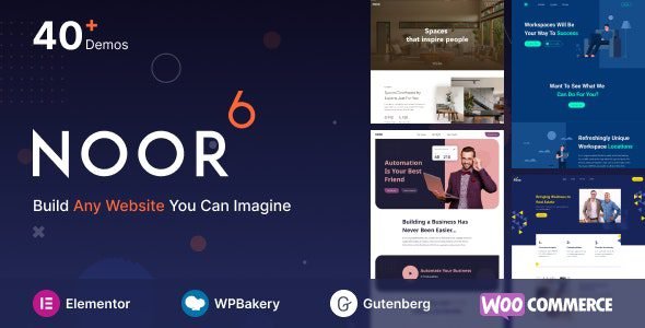 Noor Multi-Purpose & Fully Customizable Creative AMP Theme