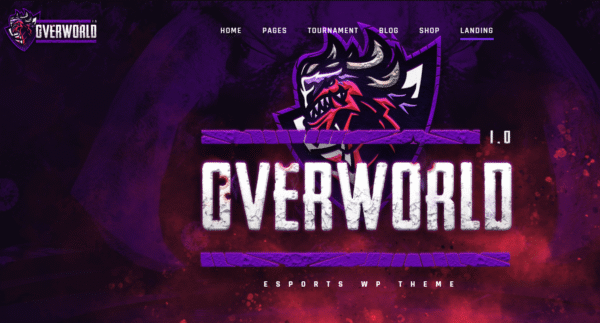 Overworld – eSports and Gaming Theme