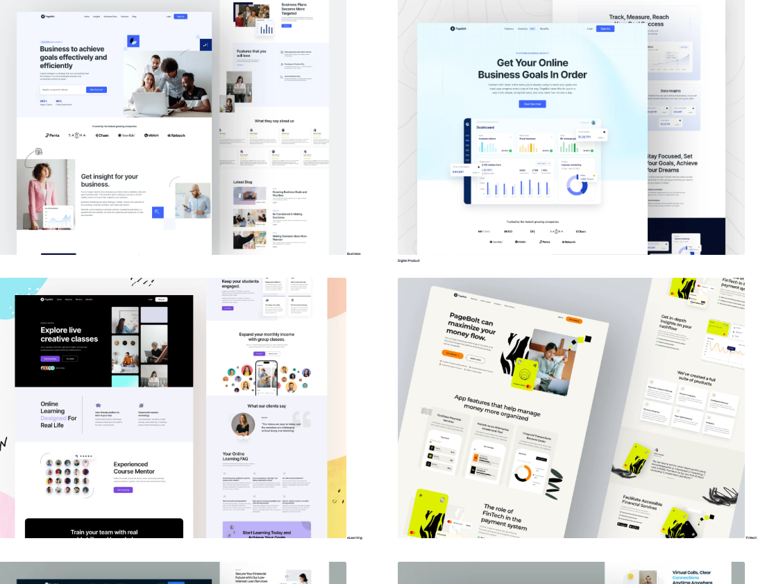 PageBolt Landing Page WordPress Theme