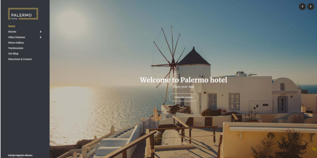 Palermo wordpress theme