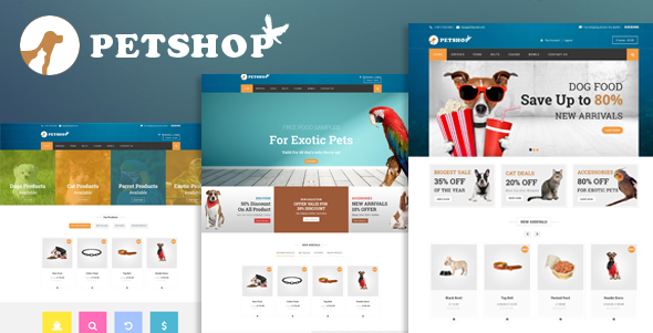 Petshop WordPress Theme