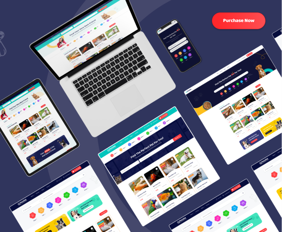Petslist – Pet listing WordPress Theme