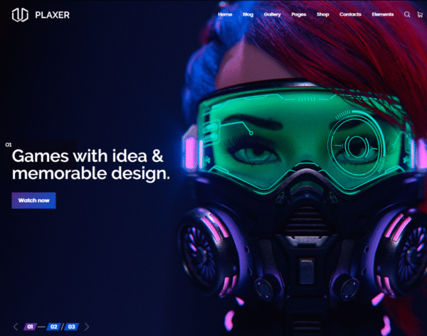 Plaxer – Gaming and eSports WordPress Theme