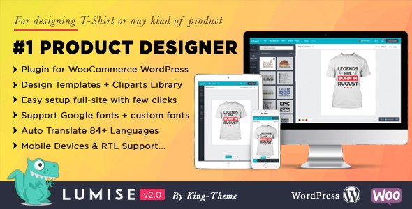 Top 10 GPL WooCommerce Plugins for 2025 – Boost Your Store Today 8 Product Designer