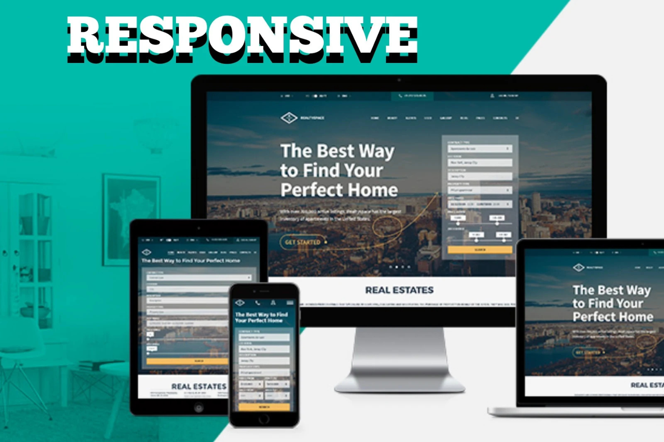 Realtyspace – Real estate WordPress Theme