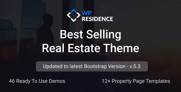 Residence – Real Estate WordPress Theme