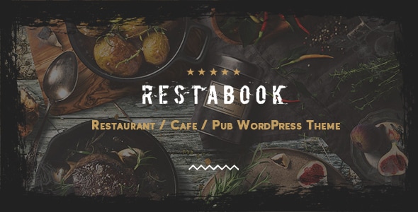 Restabook v – Restaurant Cafe Pub WordPress Theme
