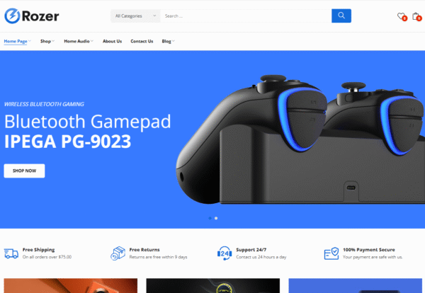 Rozer – Digital eCommerce WordPress Theme