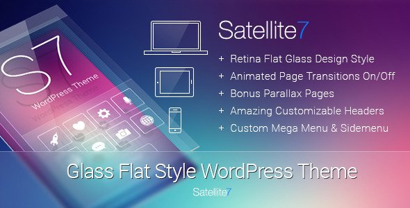 Satellite – Retina Multi-Purpose WordPress Theme