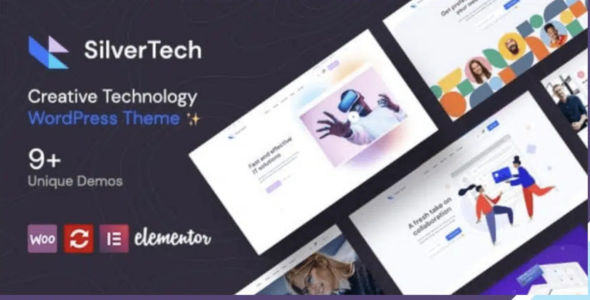 Silvertech – Creative WordPress Theme