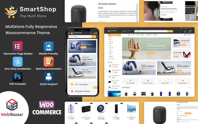 SmartShop – Multipurpose Premium WooCommerce Theme