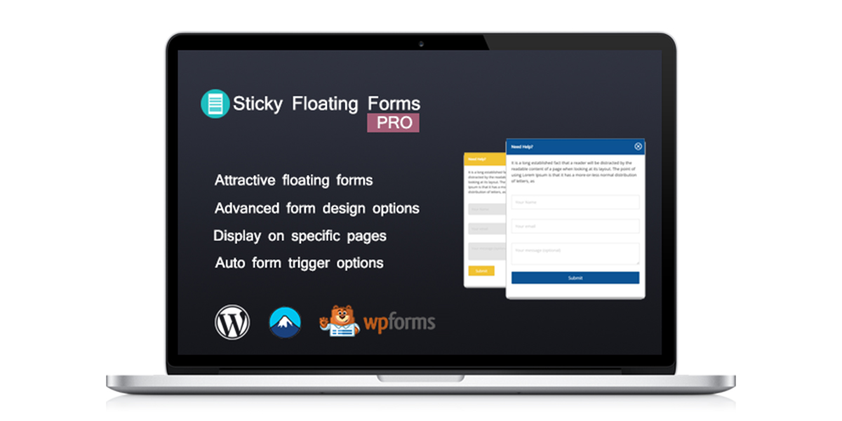Sticky Floating Forms Pro