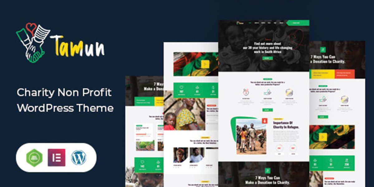 Tamun – Fundraising WordPress Theme