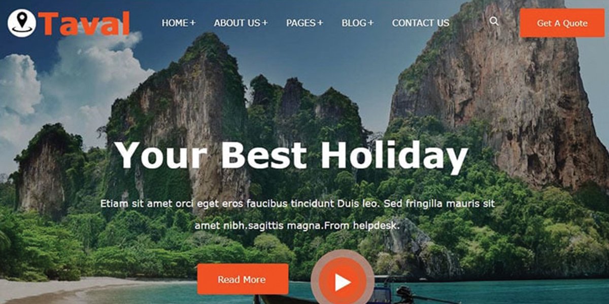 Taval – Tour and Travel Booking WordPress Theme