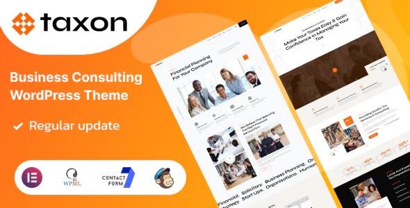 Taxon – Business Consulting WordPress Theme