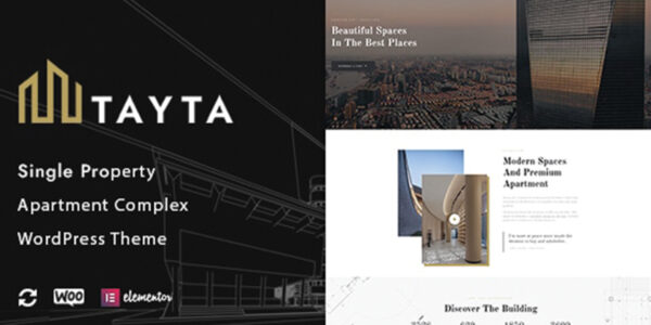 Tayta – Single Property & Apartment Complex Theme