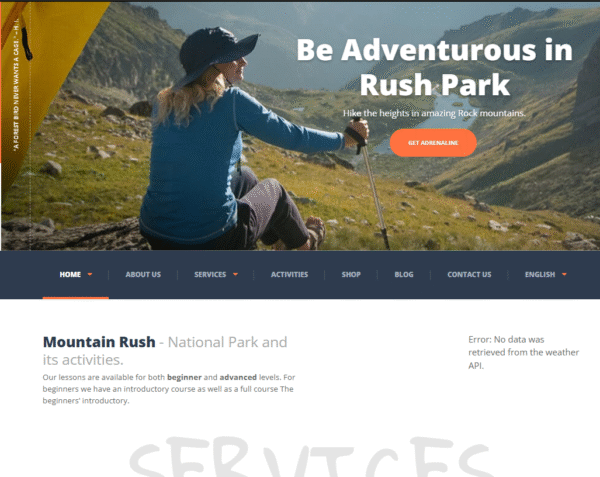 ThemeIsle Adrenaline PT WordPress Theme