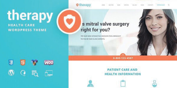Therapy – Health and Medical WordPress Theme