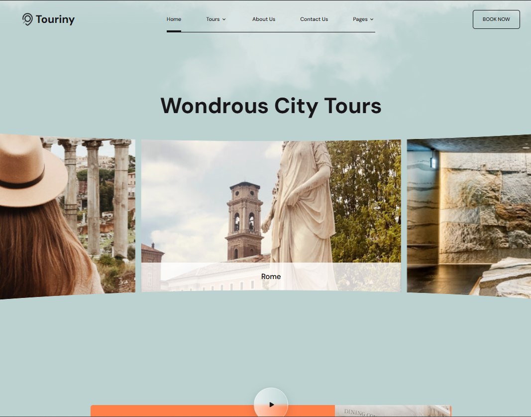Touriny – the Best Travel Agency WordPress Theme for your Website