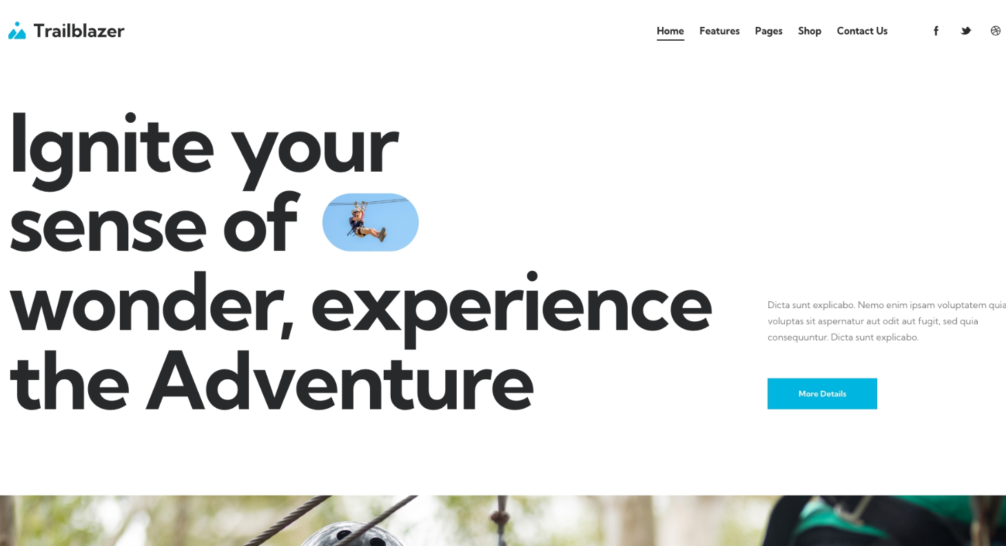 Trailblazer – Travel Theme + AI