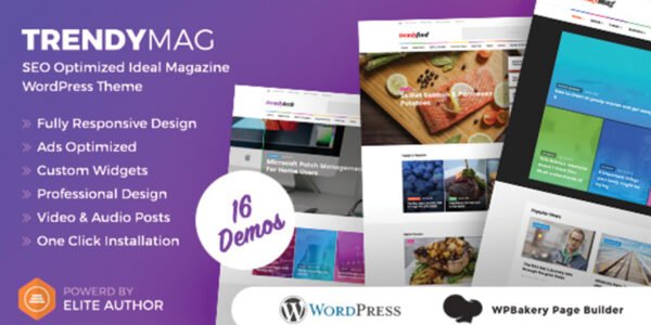TrendyMag – WordPress News Magazine and Blog Theme