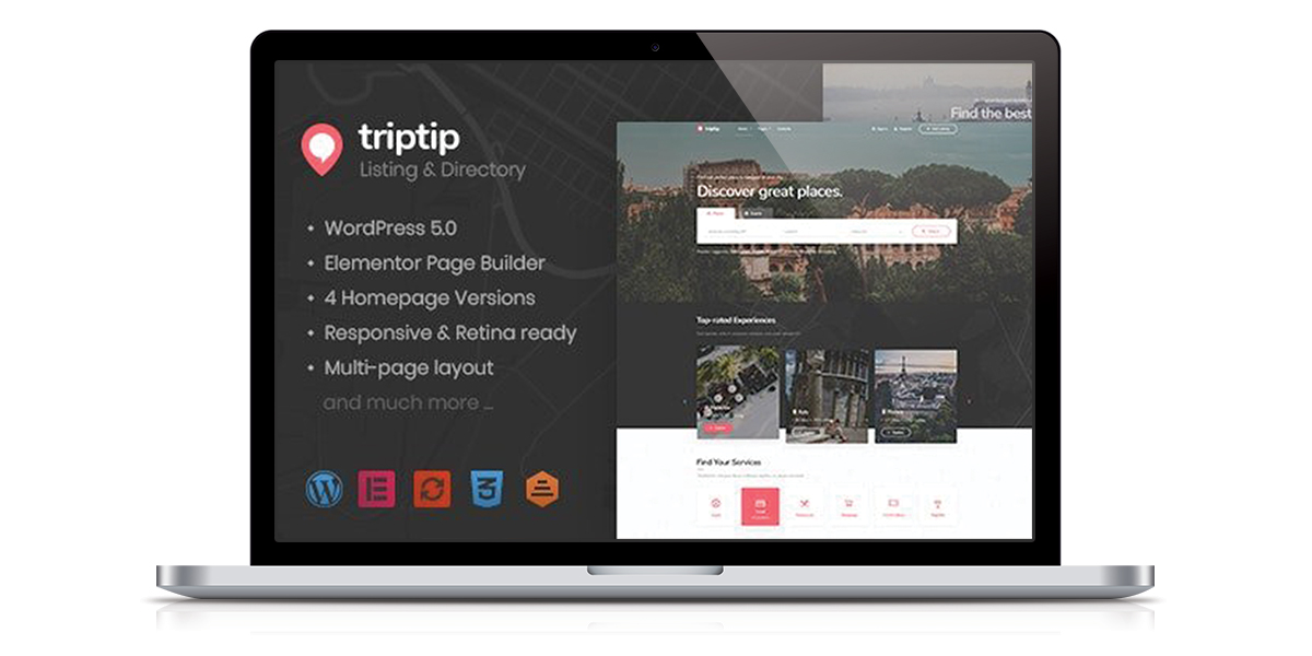 TripTip – Directory and Listing WordPress Theme