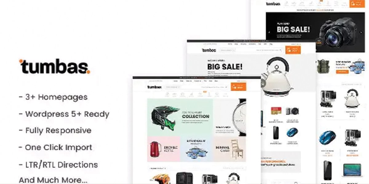 Tumbas – Responsive WooCommerce WordPress Theme