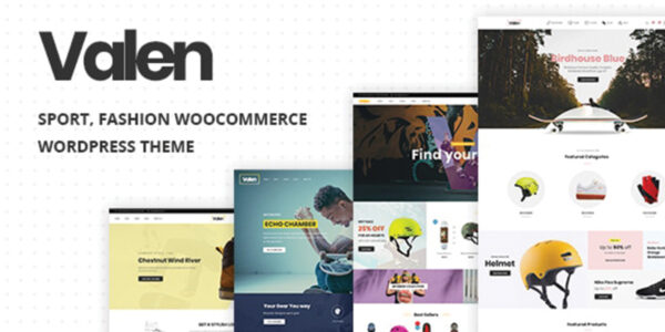 Valen - Sport and Fashion WooCommerce WordPress Theme